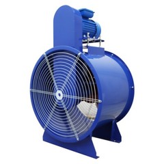 220V Axial Flow Fan 24in Spray Booth Paint Fumes Blower 1450rpm 1500W