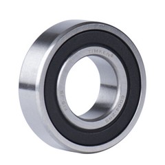 (2PACK) USA Brand TIMKEN 6004-2RS 20X42X12MM Double Rubber Seal Bearings