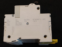 Schneider Electric circuit-breaker, C120N, 3P, 80 A, C curve 18365