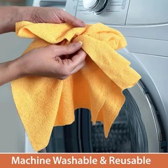 HDX Easy Tear Microfiber Cloth Roll 12 in. x 12 in. 50-Count
