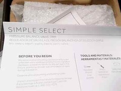 Signature Hardware Pinecrest Single Handle Shower Trim Kit Polished Nickel Valve