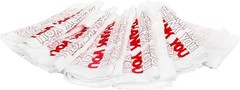 Bulk 100 Plastic Grocery Bags with Handles – Perfect for Small Business & Retail