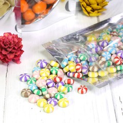 100 Pcs Food Safe Silver QuickQlick™ Stand Up Bag with Single Sided Clear Window