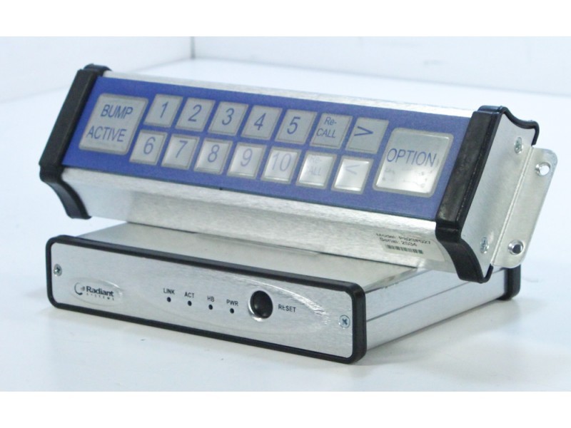 Radiant Kitchen Display System Controller w/PS & POS Bump Bar(P823F001/P823F027)