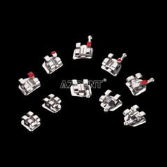AZDENT Dental Orthodontic Brackets Braces Standard Roth .022 Hooks 3-4-5