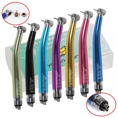 Dental Air Turbine PANA MAX High Speed Color Handpiece 2/4Hole Fit NSK CHABM