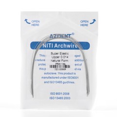 10X AZDENT Dental Orthodontic Super Elastic Niti Arch Wires Round Natural Form