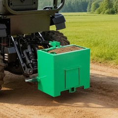 Ballast Box 3 Point Category 1 Tractor Quick Tach Hitch Counterweight