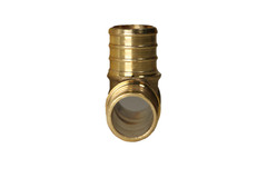 25 Pcs. 3/4″ x 3/4″ x 3/4″ Pex Tee, 3/4 Inch Pex Tee, Lead Free Brass 23-2-3=25