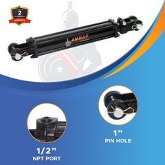 3.5x8A Hydraulic Cylinder 3.5″ Bore 8 ASAE” Stroke Tie-Rod Cylinder