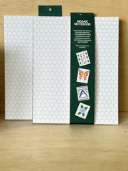 Lot 2-LOVE X JUNE Mosaic Notebook Journal with Colorful Sticker Sheets