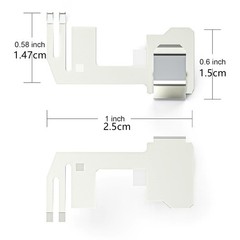 1Set Multimeter Battery Compartment Contact Piece replacement For FLUKE 725