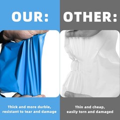 Poly Mailers Shipping Bags – 6×9 7.5×10.5 9×12 10×13 12×15.5 14.5×19 19×24 24×24