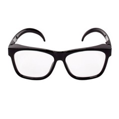 KleenGuard 49309 Maverick Black Frame Clear Anti Fog Lens Safety Glasses 1/Pair