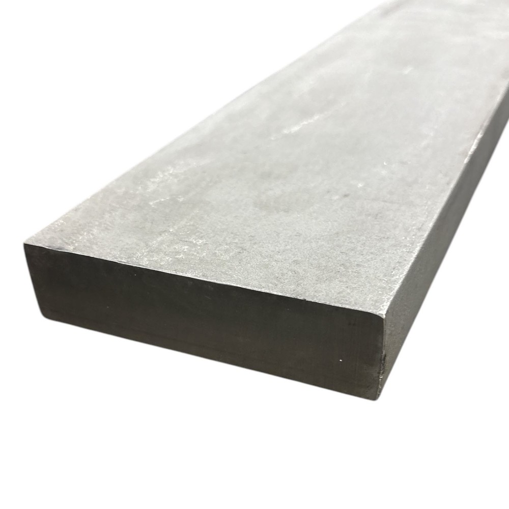 1″ x 4″ x 12″, 303 Stainless Steel Flat Bar, Cold Finished