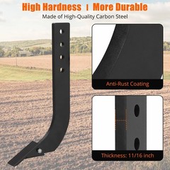 1PC Tractor Box Blade 16″ Adjustable Ripper Shanks Anti-Rust Coating For Plowing
