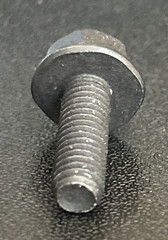 100qty M6 x 18mm Hex Flange Bolts Class 10.9 Black Oxide