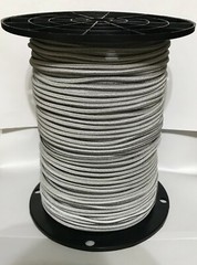 Bungie Nylon coated rubber rope shock cord 1/8 3/16 1/4 3/8 1/2 Bungee Stretch