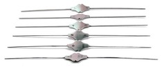 Bowman Lacrimal Probe 6″ Surgical ENT 0000-000, 00-0, 1-2, 3-4, 5-6,7-8 Set of 6