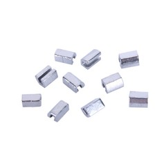 Ganchos crimpables para ortodoncia dental Bloqueo de parada/Corto/Largo/Cruz