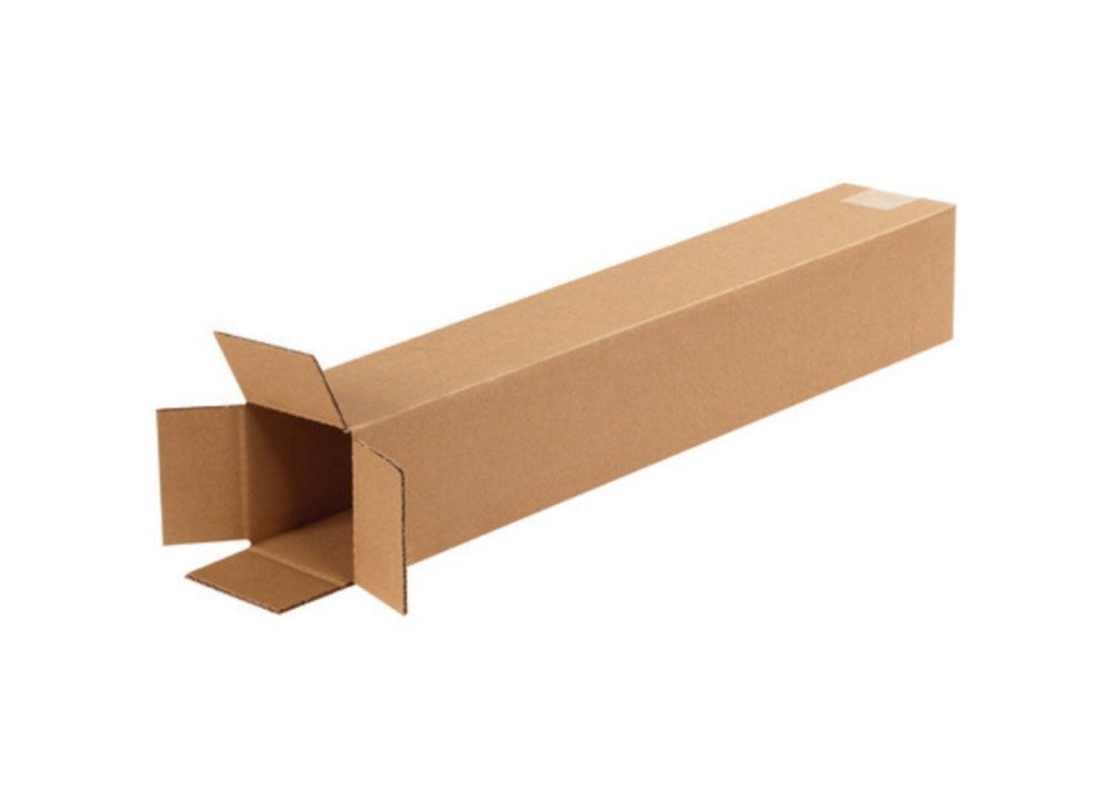 4x4x36 Tall Kraft Cardboard Boxes Mailing Packing Shipping Corrugated Box 25-100