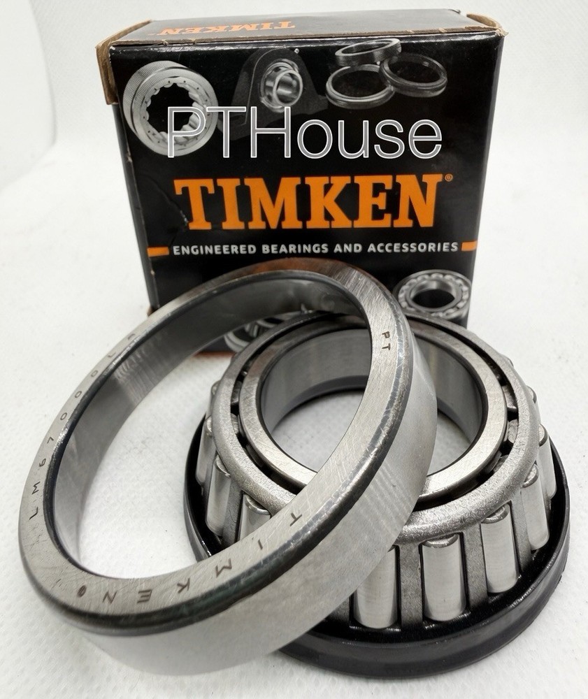 LM67000LA-LM67010 TIMKEN Tapered Sealed Roller Bearing Set – Made In USA – SET94