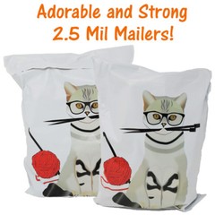 10×13 Poly Mailers Designer FUN Self Adhesive Shipping Bags 50,100, 200 Assorted