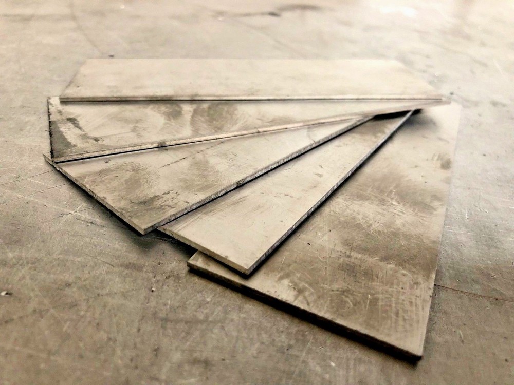 5 Pieces – Titanium Sheet 6AL4V 2″ x 6″ X .090″