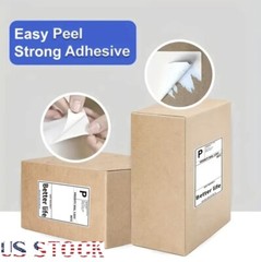 500Pack 500 4×6 Thermal Shipping Labels Foldable Any Prints Thermal LabelmPaper