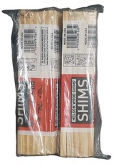 Wood Shims 8-In. Shims, High Performance Wood, 100% Kilm Dried. (2-Pk Lot) 24pcs