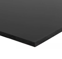 3/8″ Thick Black Plastic Sheet High Density Polyethylene 12″ L X 12″ W HDPE NEW