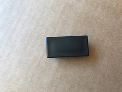4 Pack – 1″x2″ Tubing Plastic Plug End Cap Rectangular Rectangle 2×1 1×2 Black