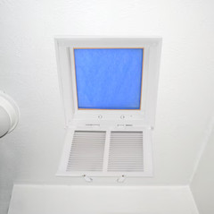 14 in. x 14 in. Steel Return Air Filter Grille for Wall or Ceiling Openings