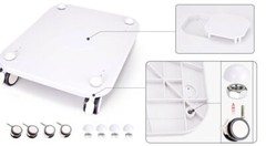 For Cavitation Beauty Machine Stand Rolling Cart ABS Aluminum Beauty SPA Trolley