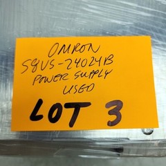 Omron S8VS-24024B Power Supply Input AC100-240V 3.8A Output 24VDC 10A *USED