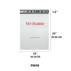 200 19×24 Poly Mailers Shipping Envelope Bags Self Seal 100 % Recyclable 2.35Mil