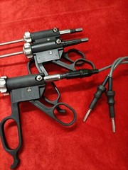 Bissinger Bipolar Roby Forceps 5mmx330mm With Cable Best Quality Reusable-3SET