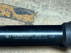 Greenleaf indexable Drill HM3X-175 – 1 3/4″ Diam. 5 1/4″ depth of cut 1.5″ bore