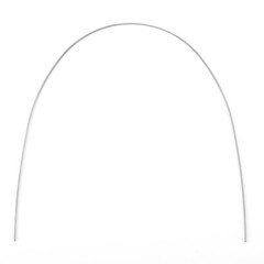 JMU Dental Ortho Niti Arch Wire, 10pcs Super Elastic Ovoid Round/Rectangular