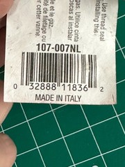 NOS Proline 107-007NL 1-1/2″ FIP x 1-1/2″ Brass FIP Ball Valve Full Port Lever
