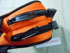 KLEIN TOOLS DOUBLE ZIPPER TOOL BAG.