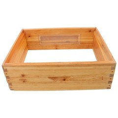 10 Frame Bee Hive With Wooden Frames & Waxed Foundations Bee Boxes Unassembled