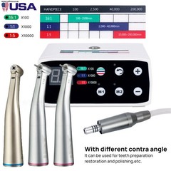 US NSK Style Dental Brushless LED Electric Micro Motor 1:5 Increasing Handpiece