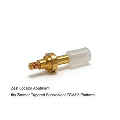 Dental Titanium Abutment for ZIMMER TSV 3.5 Compatible With Zest Locator system