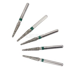 AZDENT Dental FG Diamond Burs For High Speed Handpiece Friction Grip 5Pcs/Box