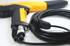 Replacement for Gema 03 OptiFlex2 HQ of electrostatic powder coating sprayer gun