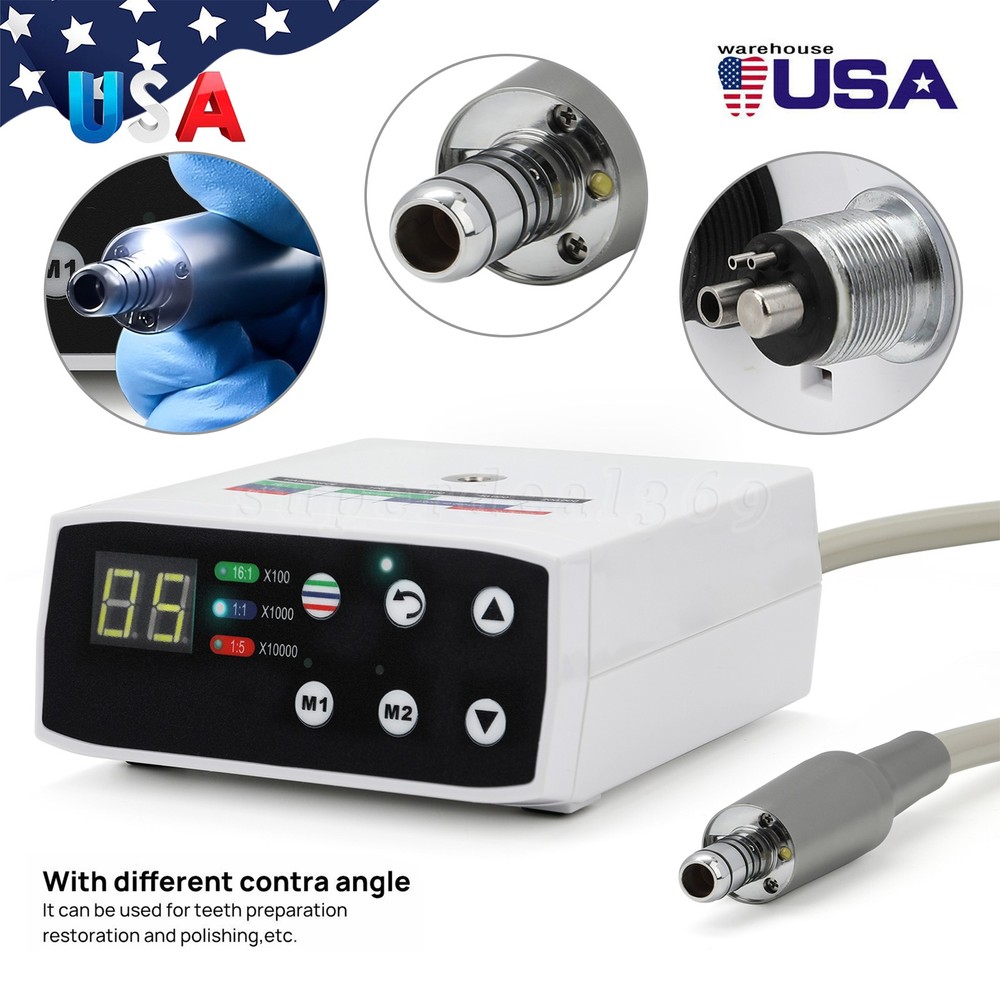 Dental Brushless LED Electric Micro Motor For NSK E-Type 1:1/1:5/16:1 Handpiece