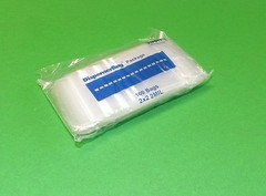100 2″ x 2″ Zip Seal Lock Bags 2Mil Clear Squeezez Slide Reclosable 2×2 Baggies