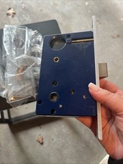 Marks Mortise Lockset With Lever Handles 116A/26D Right Hand