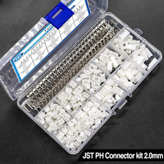 Taiss JST Crimping Tool with 580PCS JST PH Connector Kit 2.0Mm 2/3/4/5/6Pin Hous